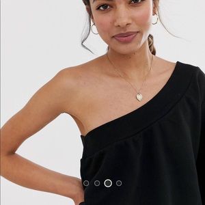 ASOS One Shoulder Sweater